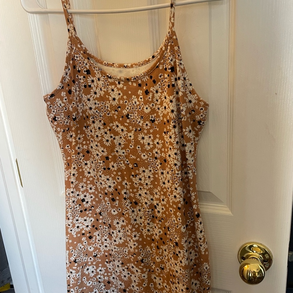 Flower Print Bodycon Dress